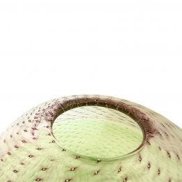 Kugelvase perloptisch 2. Wahl von oben 2-farbig