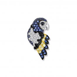 Anhänger Papagei Lars Frontansicht