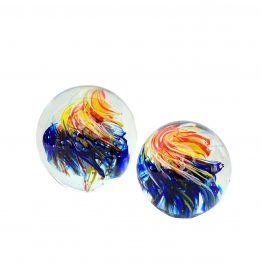 Briefbeschwerer Regenbogen Wirbel