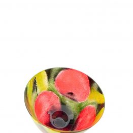 Apfel Schälchen von oben