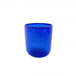 Vase perloptisch blau