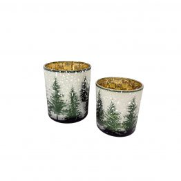 Teelichter Tannenwald