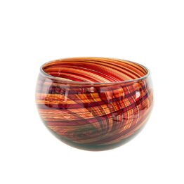 Schale neu Sonderstück kupferrubin, topas