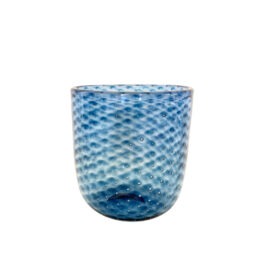 Vase perlopitsch stahlblau